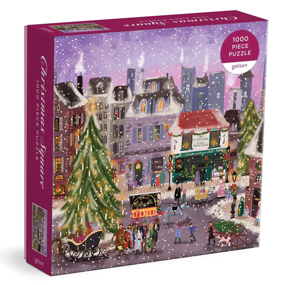 Joy Laforme Christmas Square 1000 Piece Puzzle