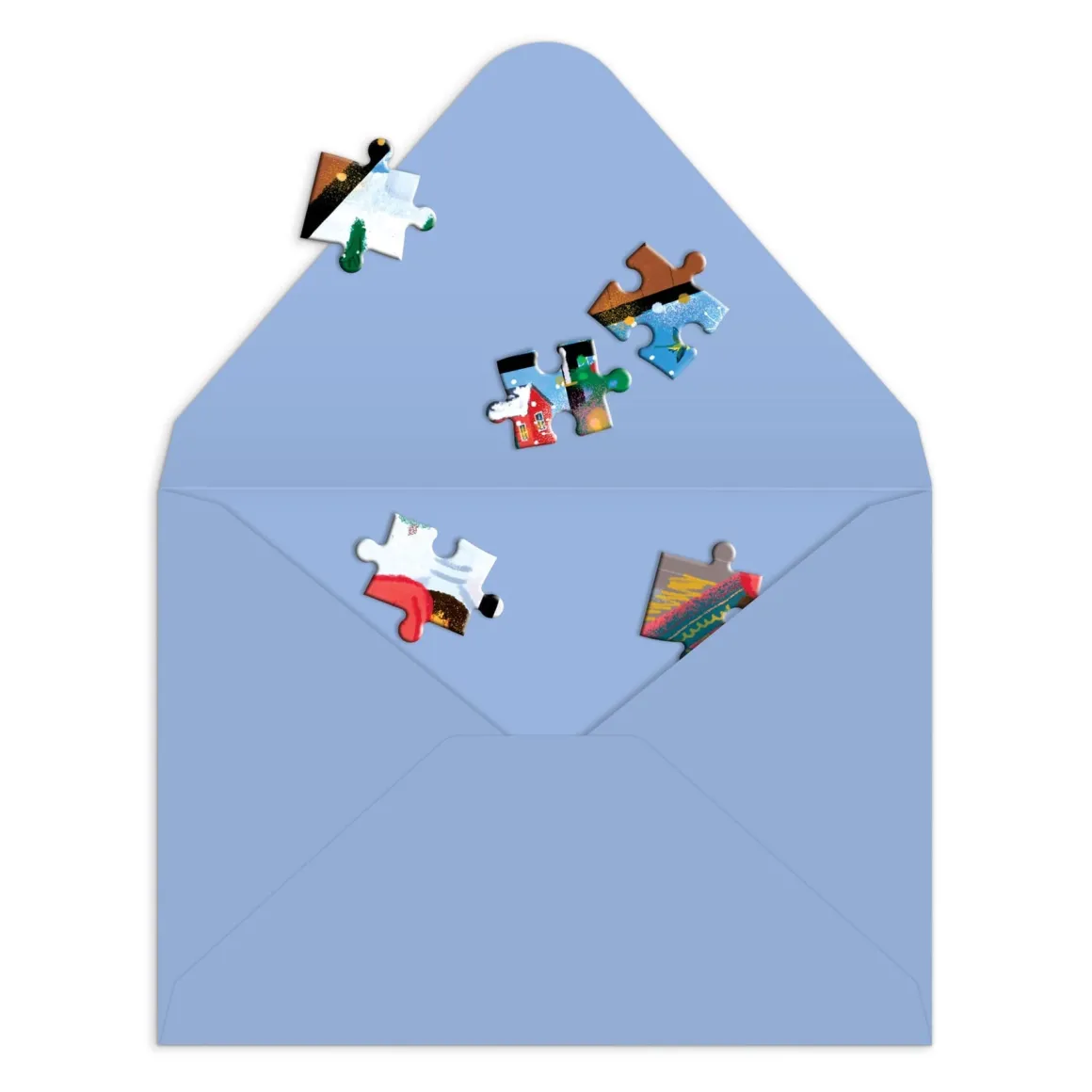 Joy Laforme Cozy Cabin Greeting Card Puzzle