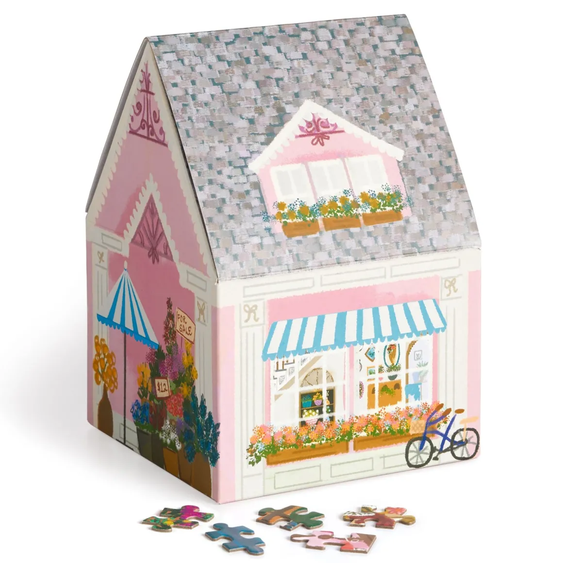 Joy Laforme Flower Shop 500 Piece House Puzzle