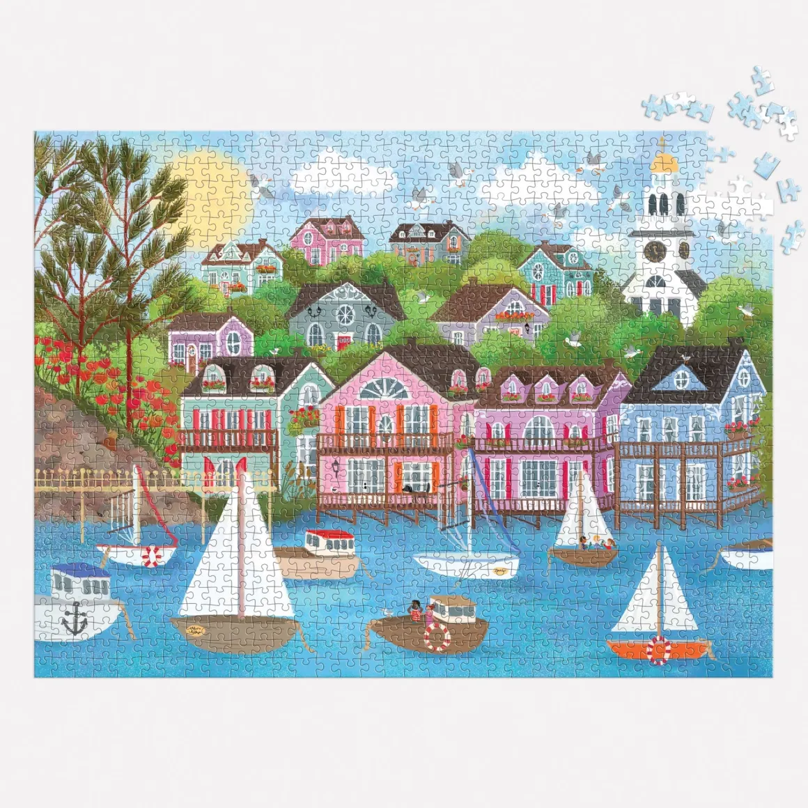 Joy Laforme Harbor by the Sea 1000 Piece Puzzle