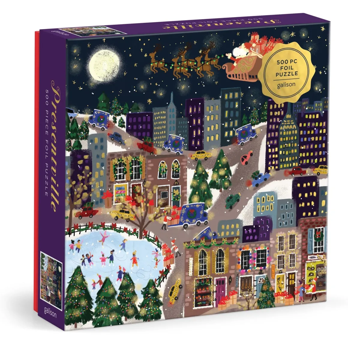 Joy Laforme Presentville 500 Piece Foil Puzzle