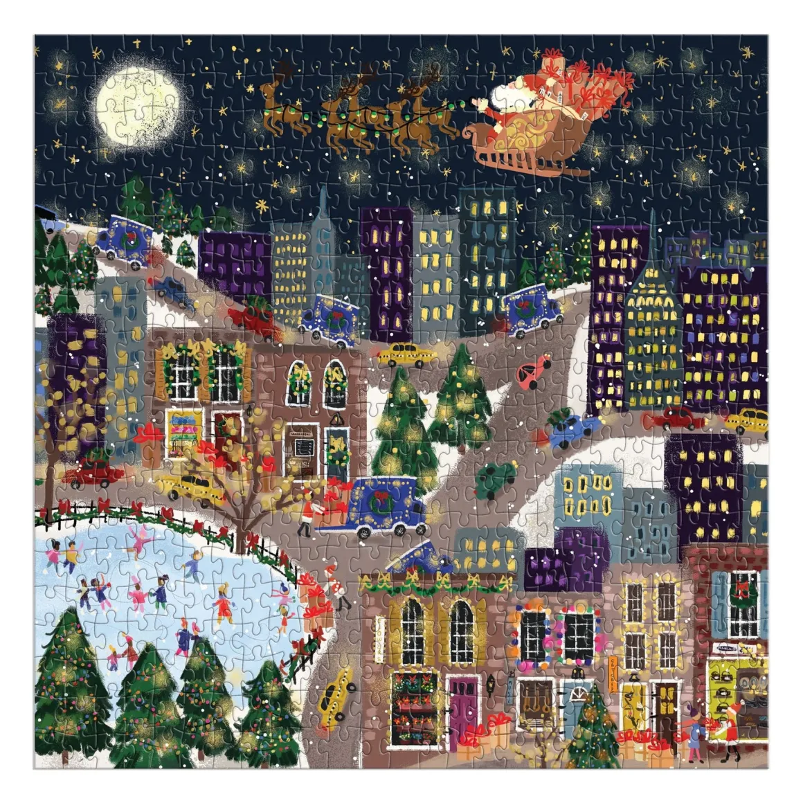 Joy Laforme Presentville 500 Piece Foil Puzzle