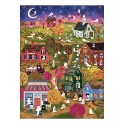 Joy Laforme Spooky Village 1000 Piece Foil Puzzle