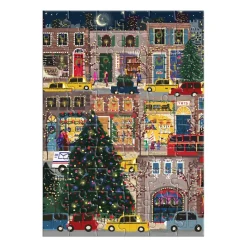 Joy Laforme Winter Lights Greeting Card Puzzle