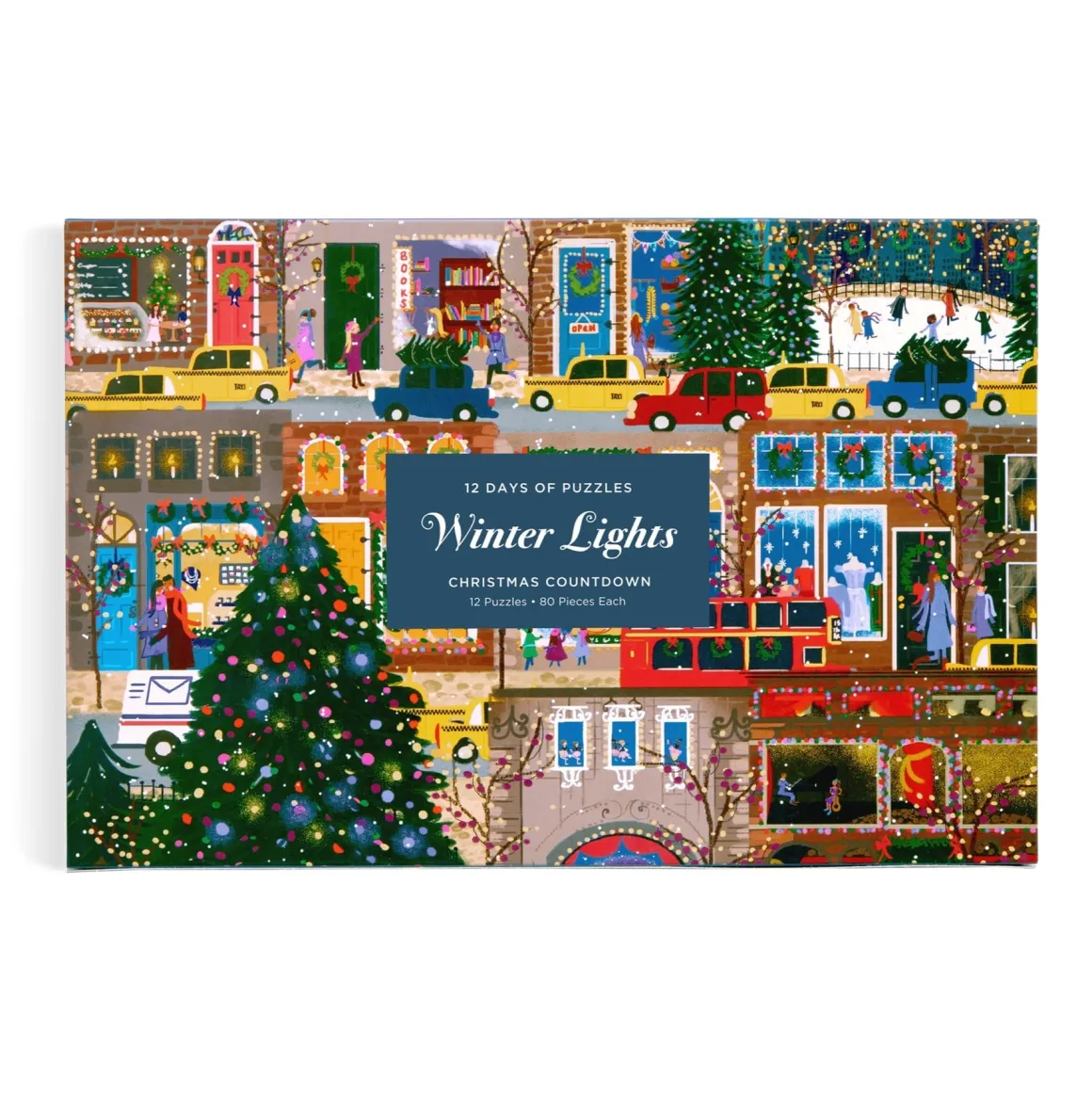 Joy Laforme Winter Lights 12 Days of Puzzles Holiday Countdown