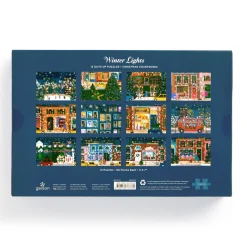 Joy Laforme Winter Lights 12 Days of Puzzles Holiday Countdown