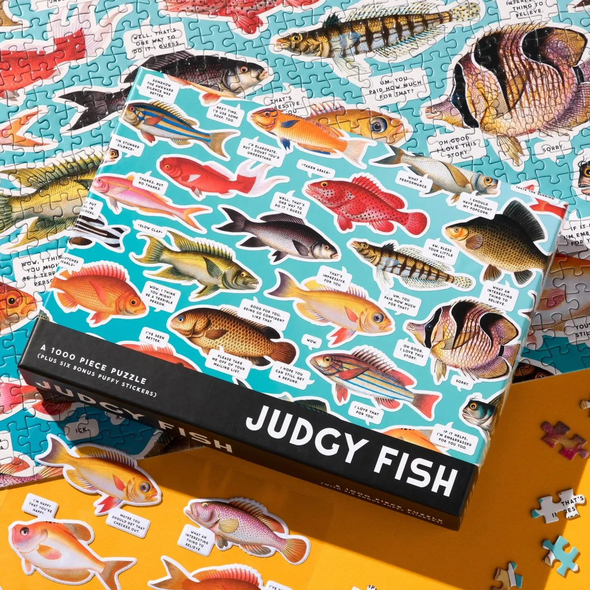 Judgy Fish 1000 Piece Puzzle