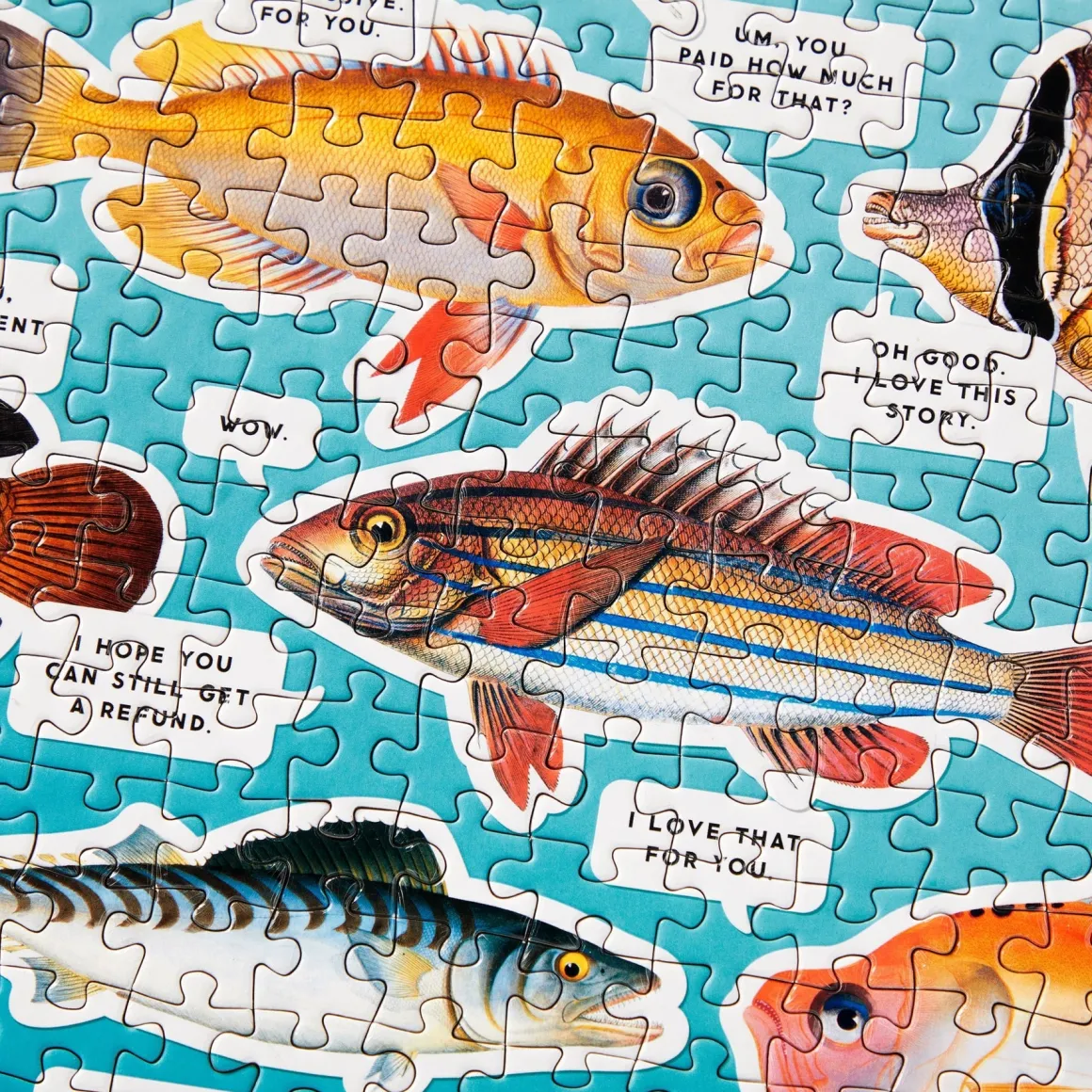 Judgy Fish 1000 Piece Puzzle