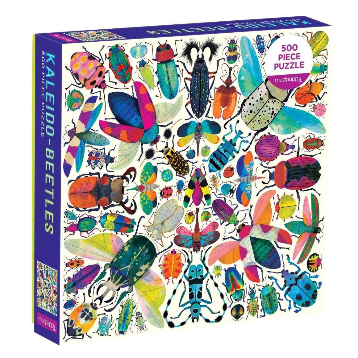 Kaleido Beetles 500 Piece Family Puzzle