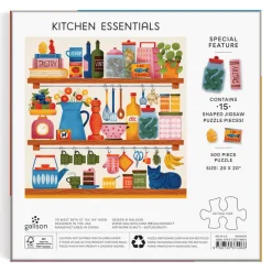 Kitchen Essentials 500 Piece Puzzle with Shaped Pieces
