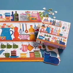 Kitchen Essentials 500 Piece Puzzle with Shaped Pieces