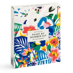 Kitty McCall All the Flowers Paint By Number Kit