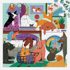 Laundry Dogs 500 Piece Puzzle