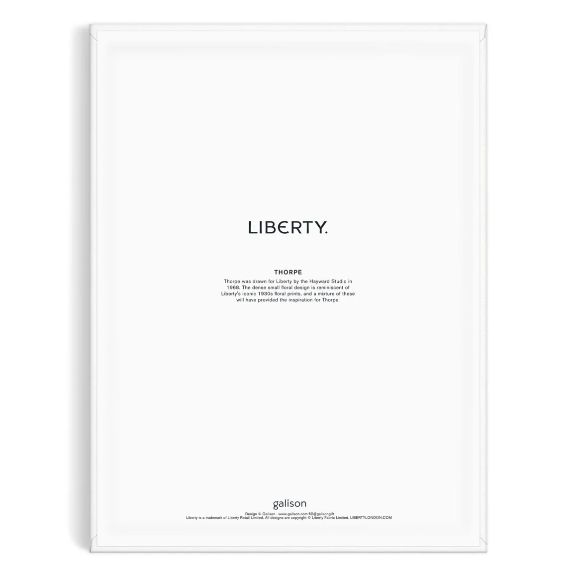 Liberty 9 x 12 Paint by Number Kit Thorpe