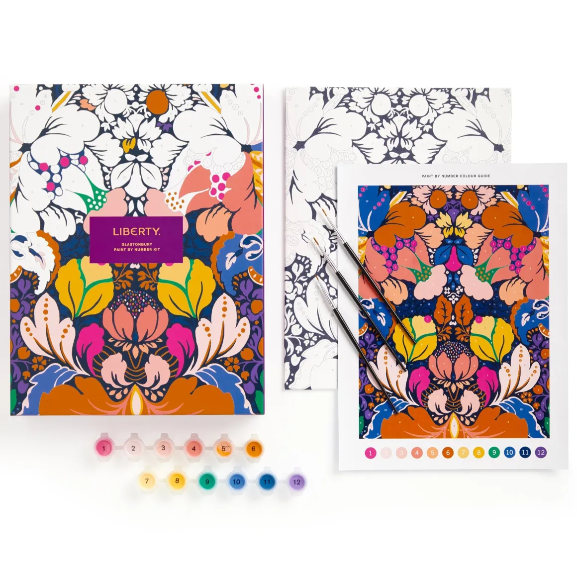Liberty 9 x 12 Paint by Number Kit Glastonbury