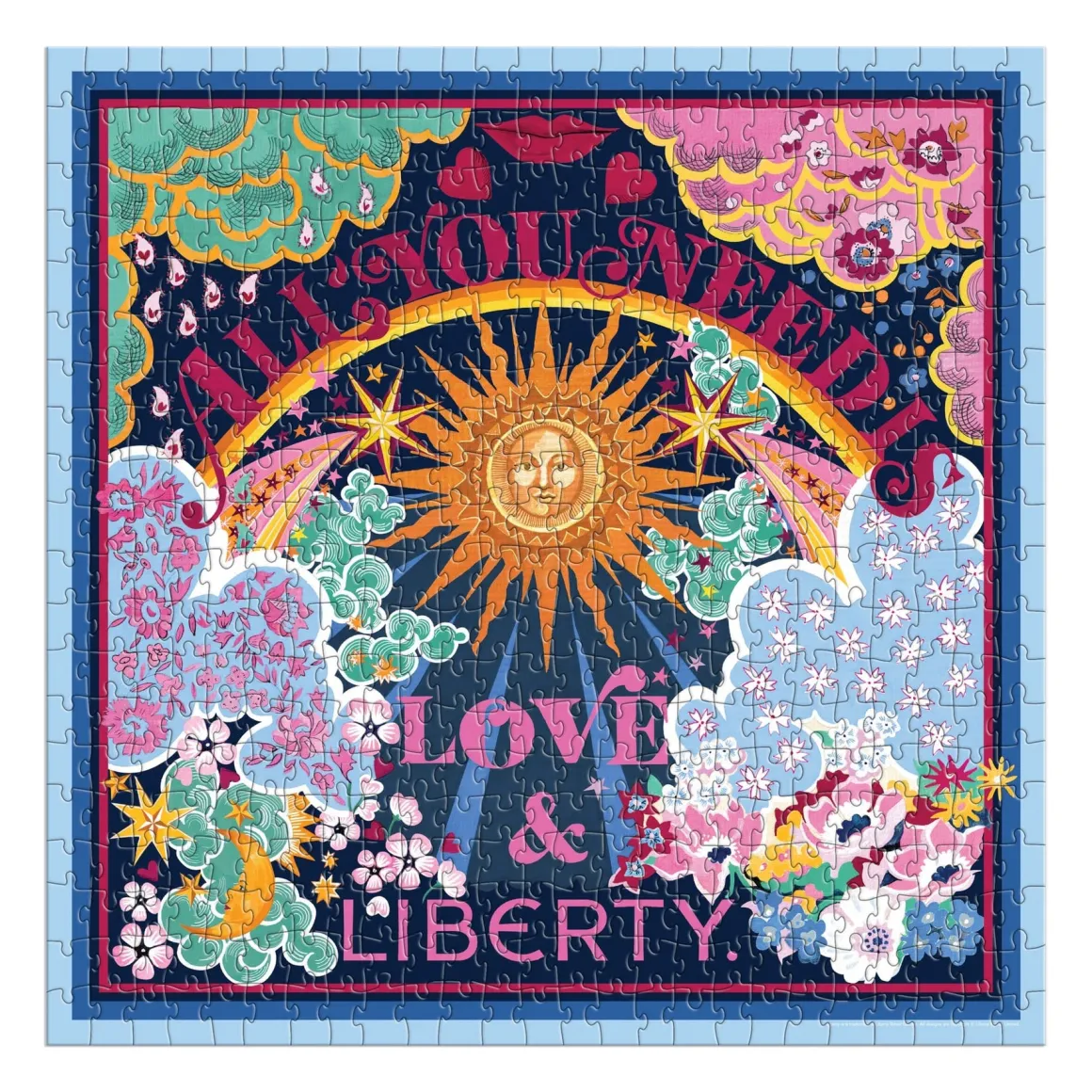 Liberty All You Need is Love 500 Piece Book Puzzle