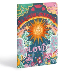 Liberty All You Need is Love B5 Handmade Embroidered Journal