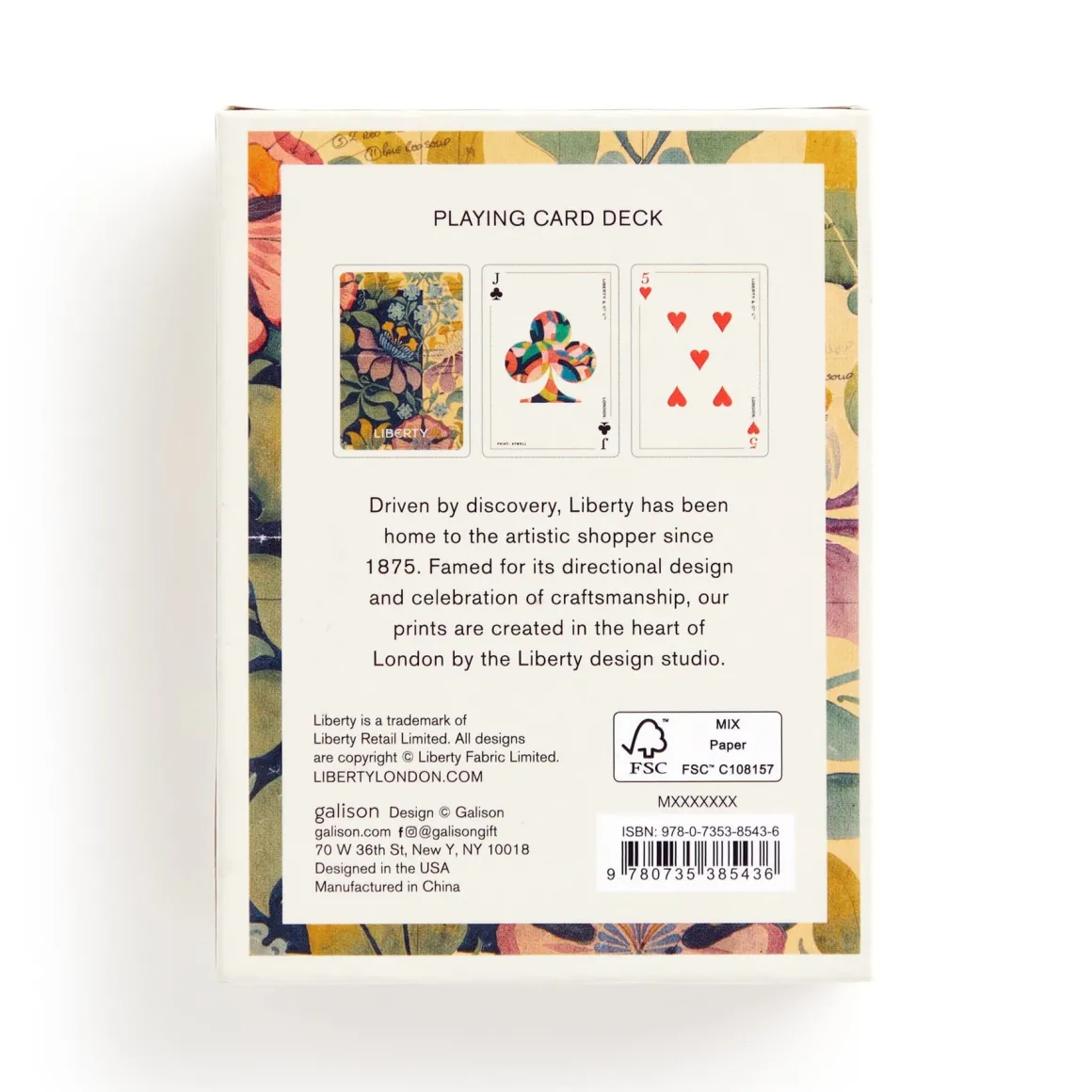 Liberty Archive Playing Card Deck