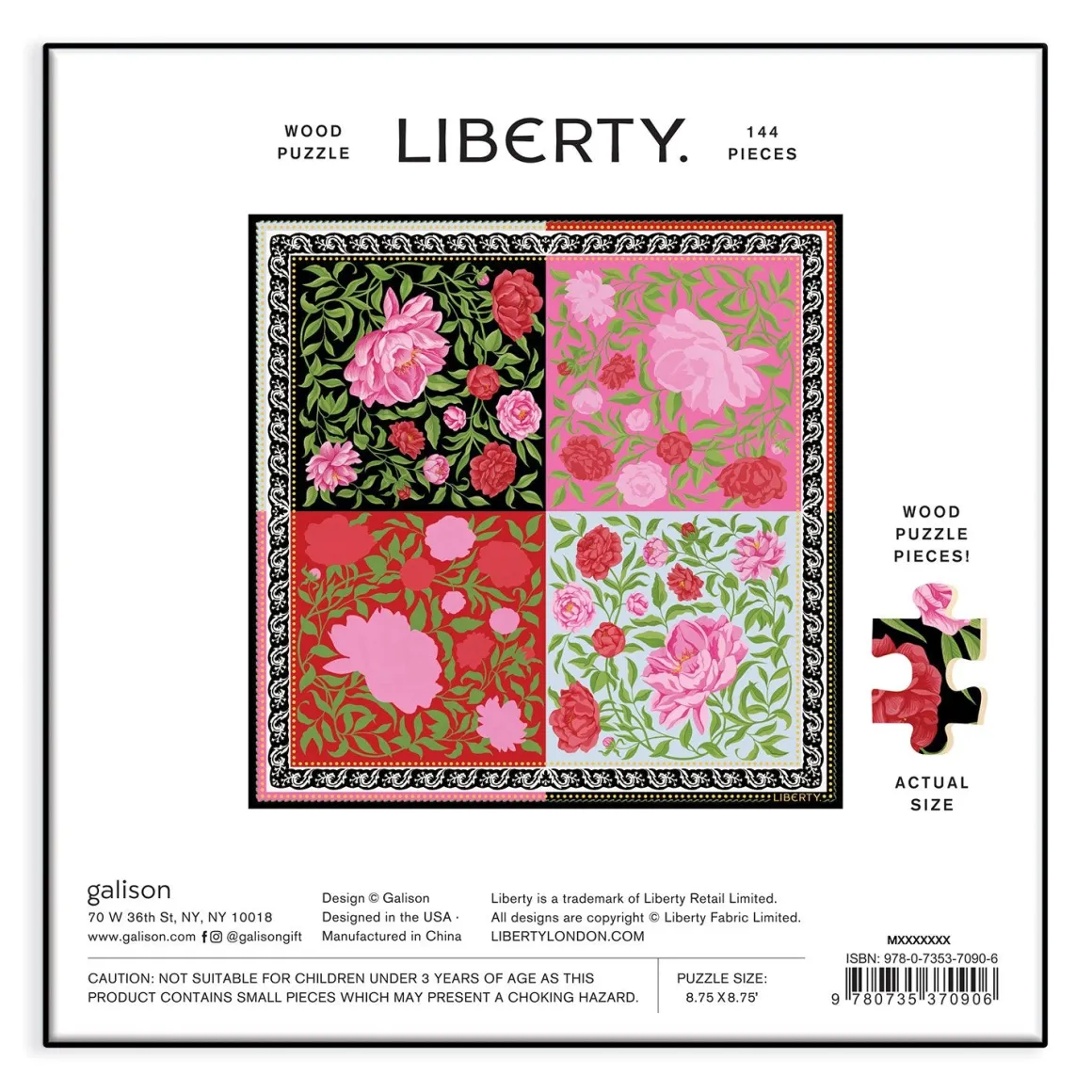 Liberty Aurora 144 Piece Wood Jigsaw Puzzle
