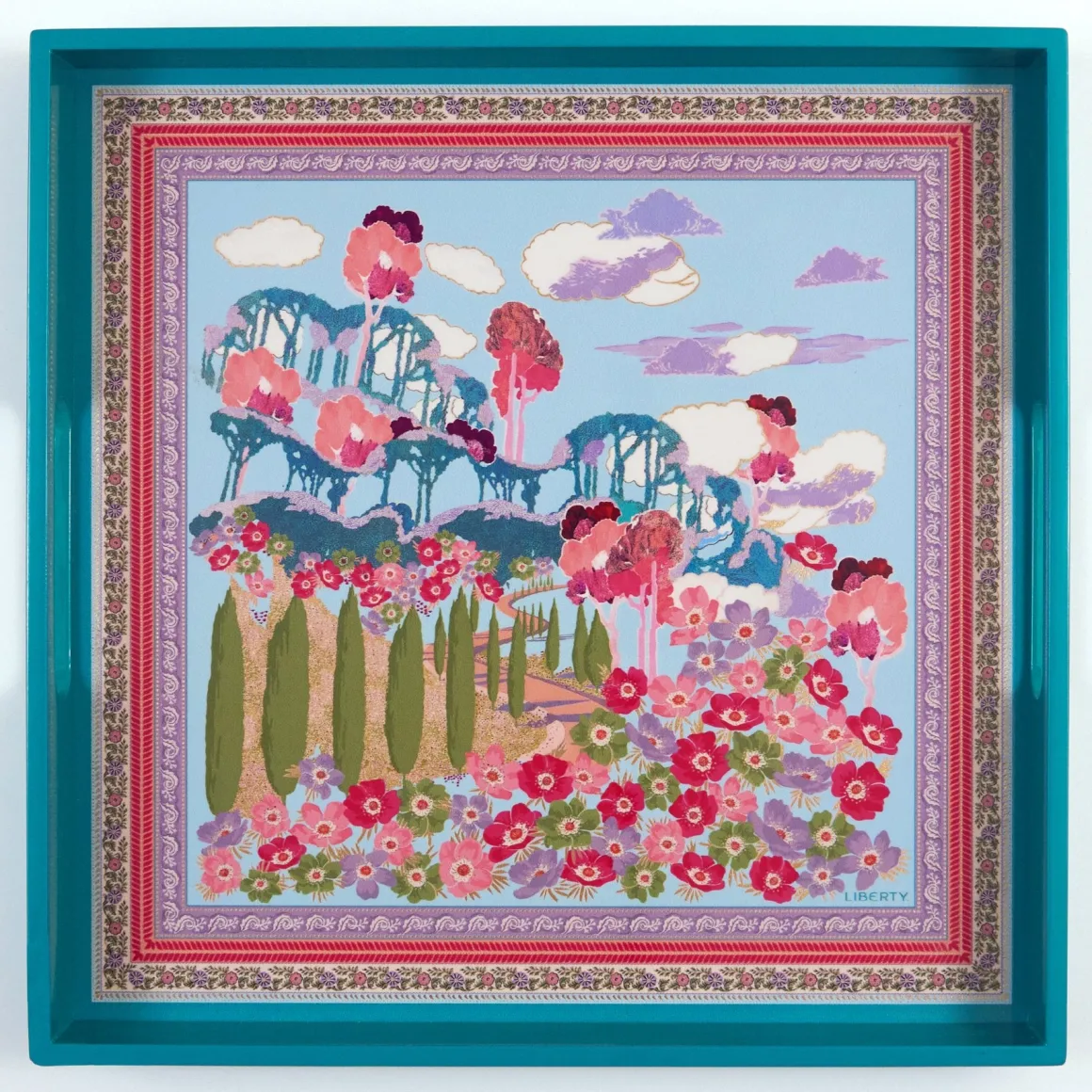 Liberty Bianca Square Lacquer Tray