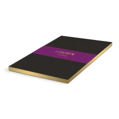 Liberty Black Tudor A5 Embossed Journal
