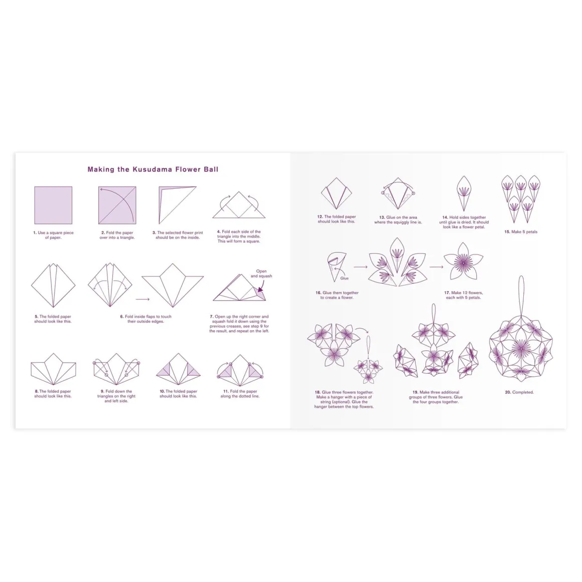 Liberty Classic Floral Origami Flower Kit