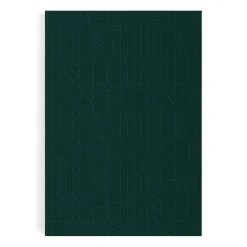 Liberty Dark Green Tudor A5 Embossed Journal