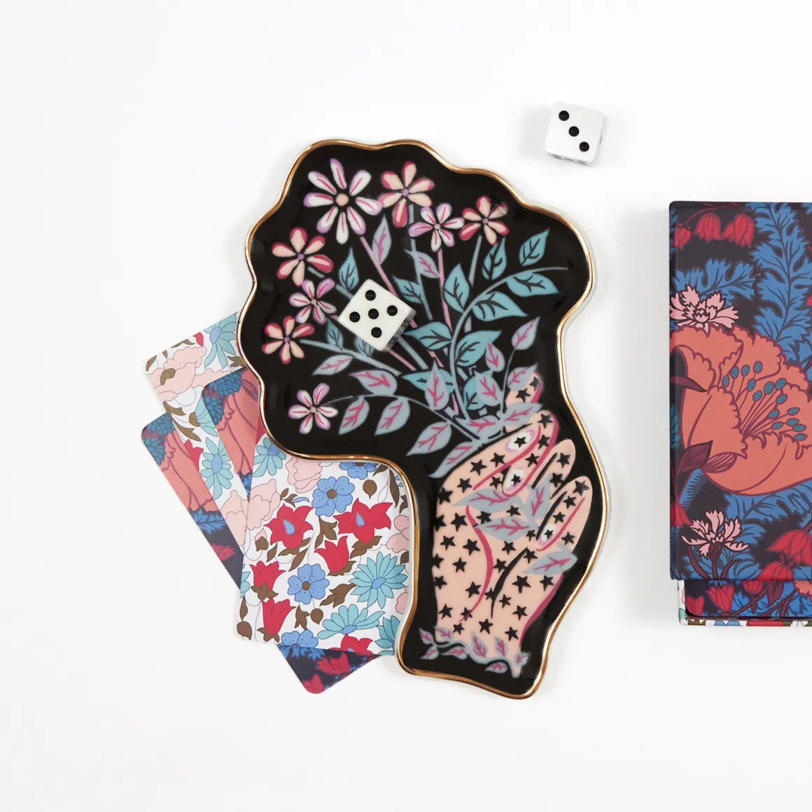 Liberty Ianthe Hand Shaped Porcelain Tray