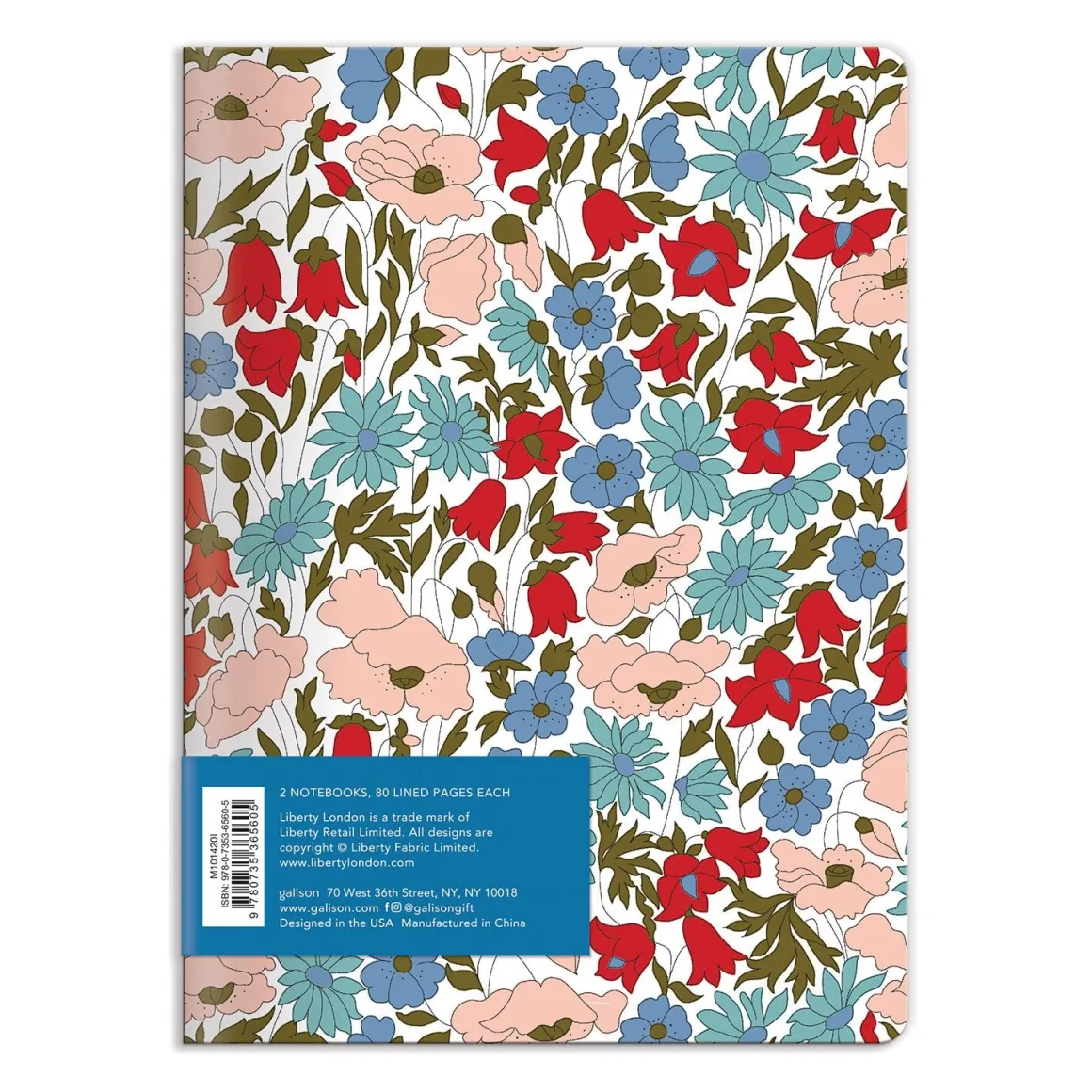 Liberty London Floral Writers Notebook Set