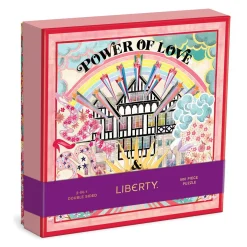 Liberty Power of Love 500 Piece Double Sided Jigsaw Puzzle with Shaped Pieces