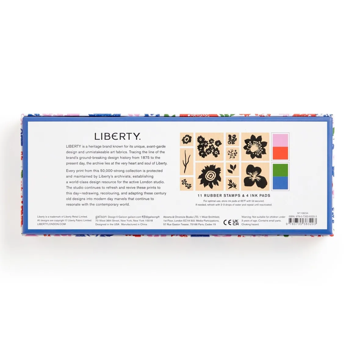 Liberty Rubber Stamp Set