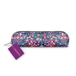 Liberty Tanjore Gardens Tile Navy Pencil Case