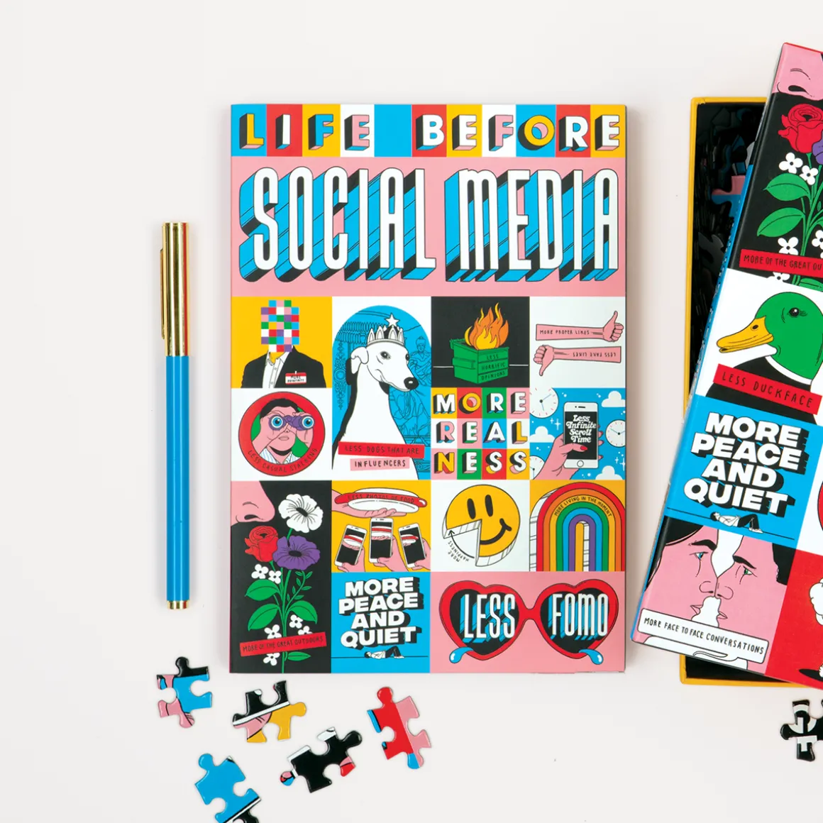 Life Before Social Media A5 Notebook