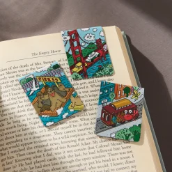 Life In The City By The Bay Magnetic Bookmarks