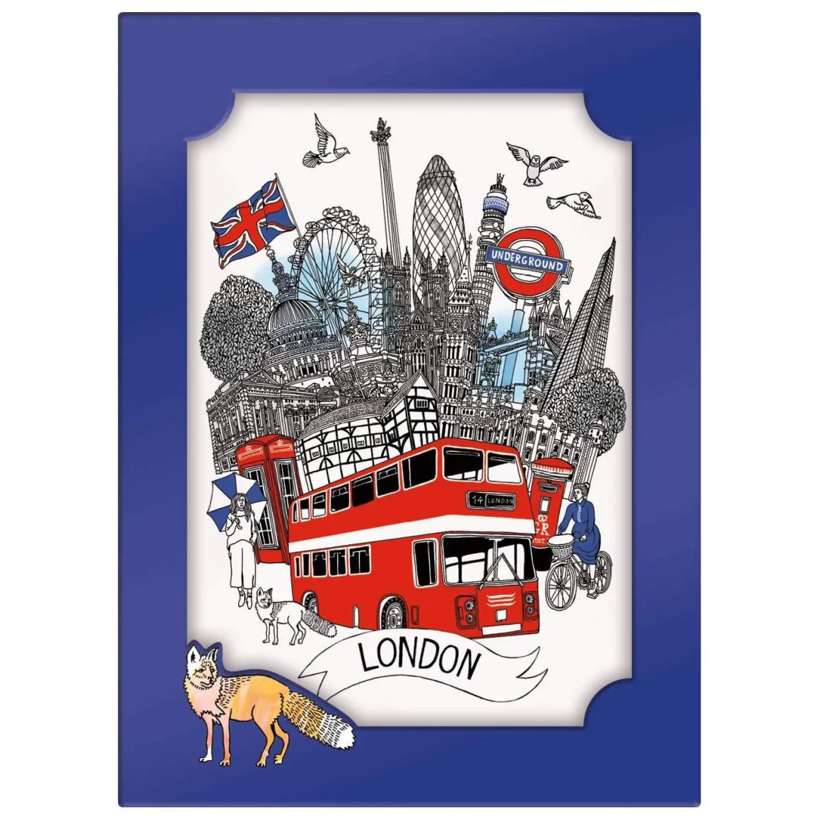 London Medium Porcelain Tray