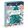 Louise Cunningham Merry and Bright 12 Days of Christmas Advent Puzzle Calendar