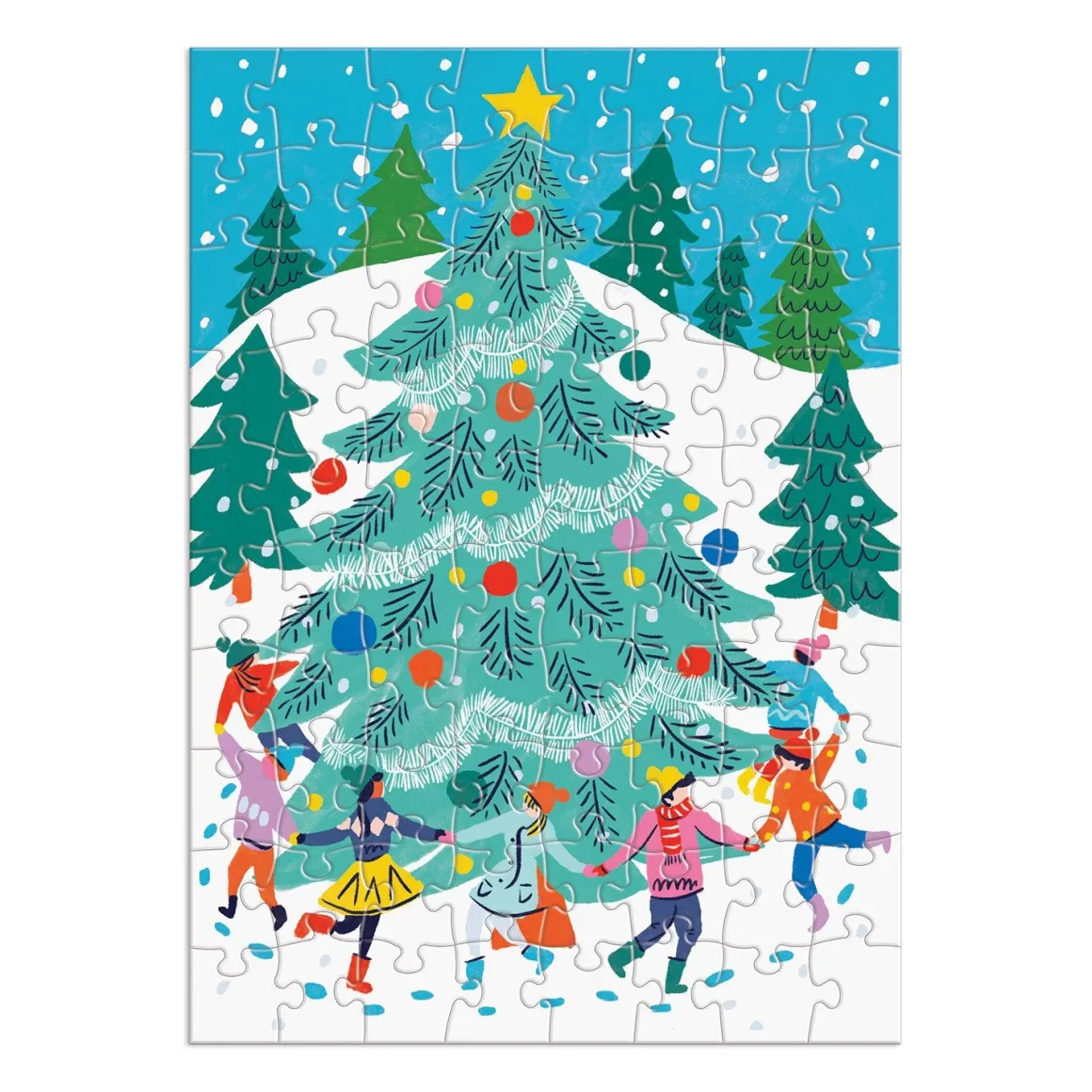 Louise Cunningham Merry and Bright 12 Days of Christmas Advent Puzzle Calendar