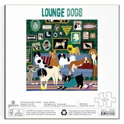 Lounge Dogs 500 Piece Puzzle