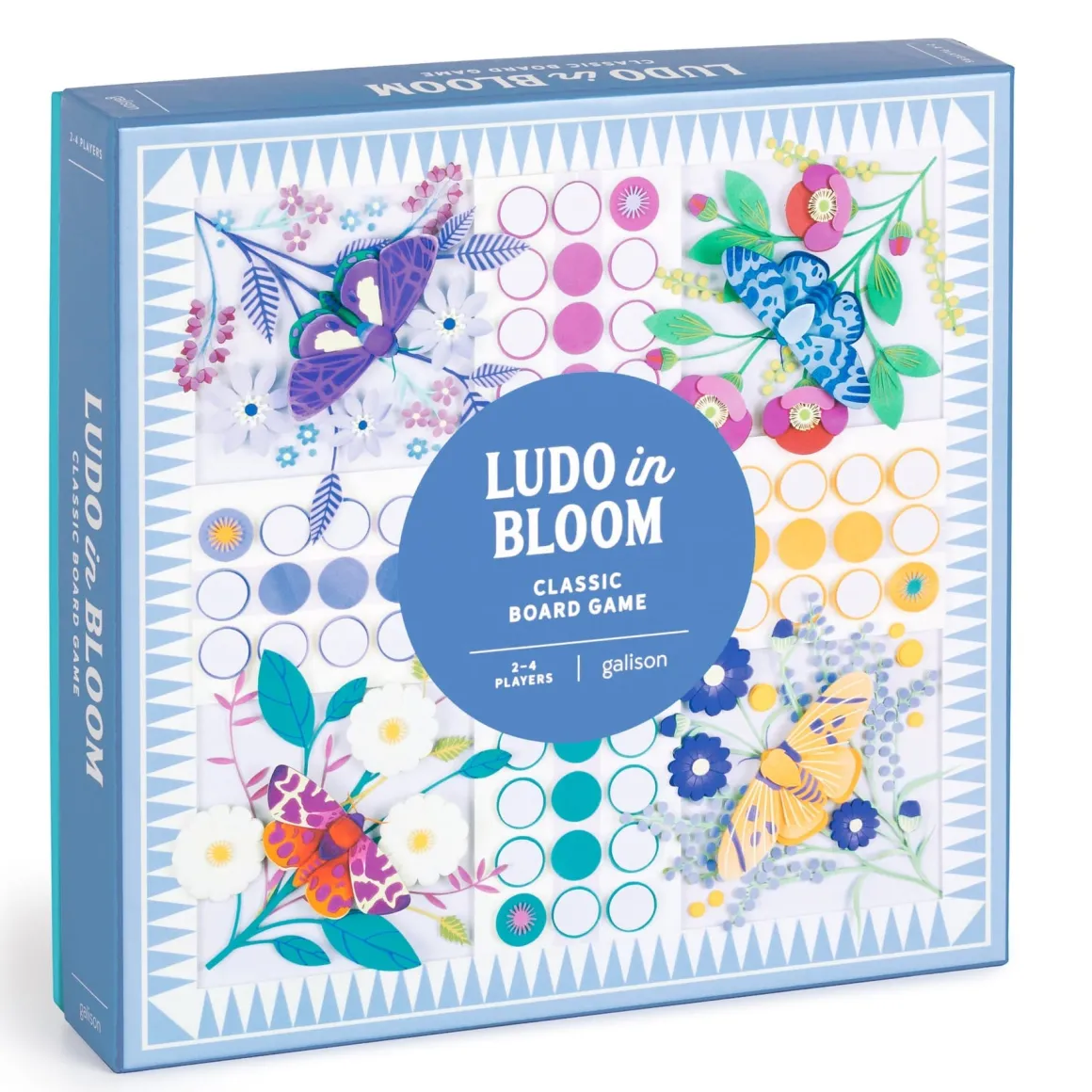 Ludo In Bloom Classic Board Game Set
