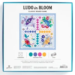 Ludo In Bloom Classic Board Game Set