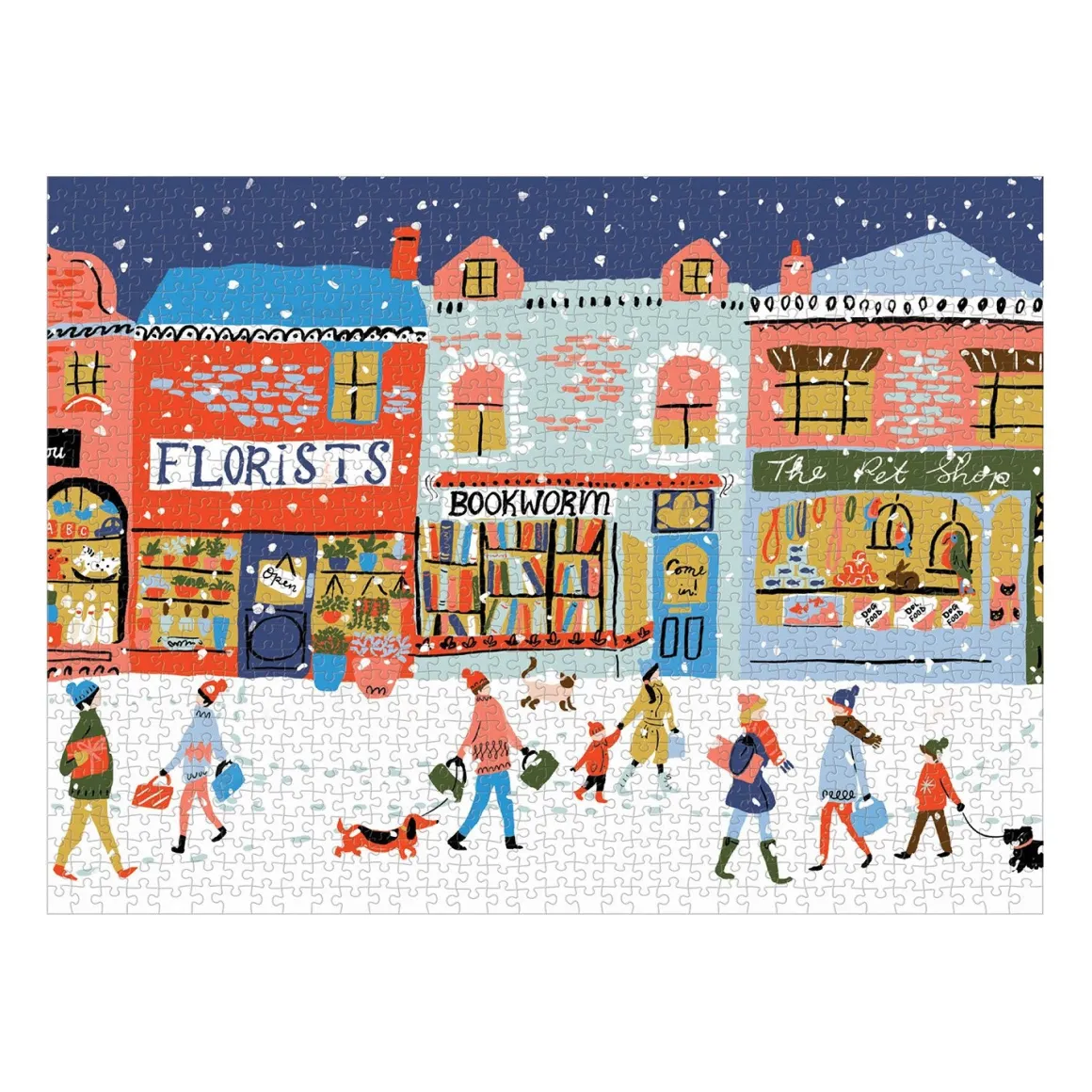 Main Street Village 1000 Piece Jigsaw Puzzle