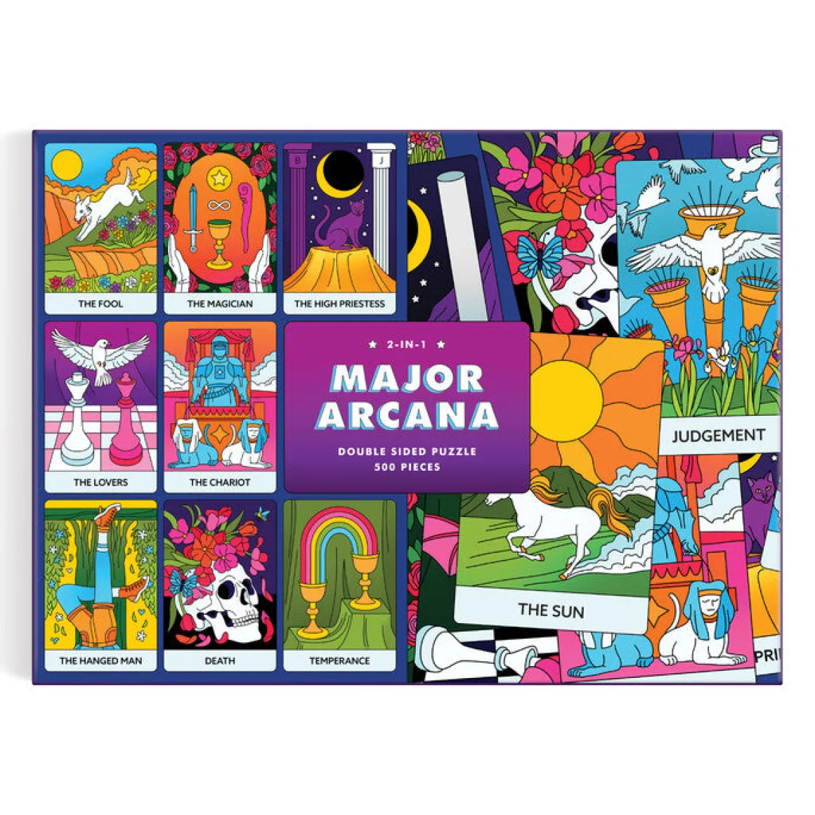 Major Arcana 500 Piece Double Sided Puzzle