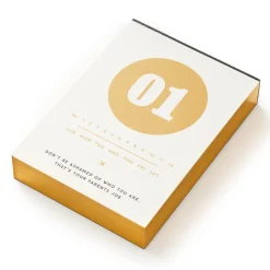 Make My Day Undated Desk Calendar