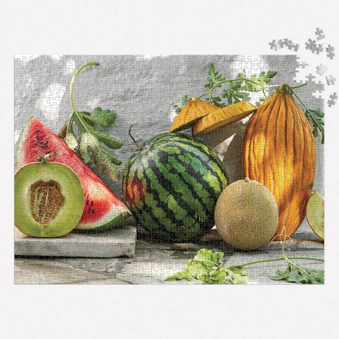Melons from the Vine 1000 Piece Puzzle