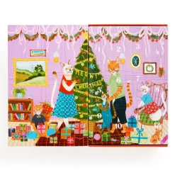 Meowy Christmas 12 Days of Puzzles 500 Piece Countdown