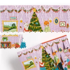 Meowy Christmas 12 Days of Puzzles 500 Piece Countdown