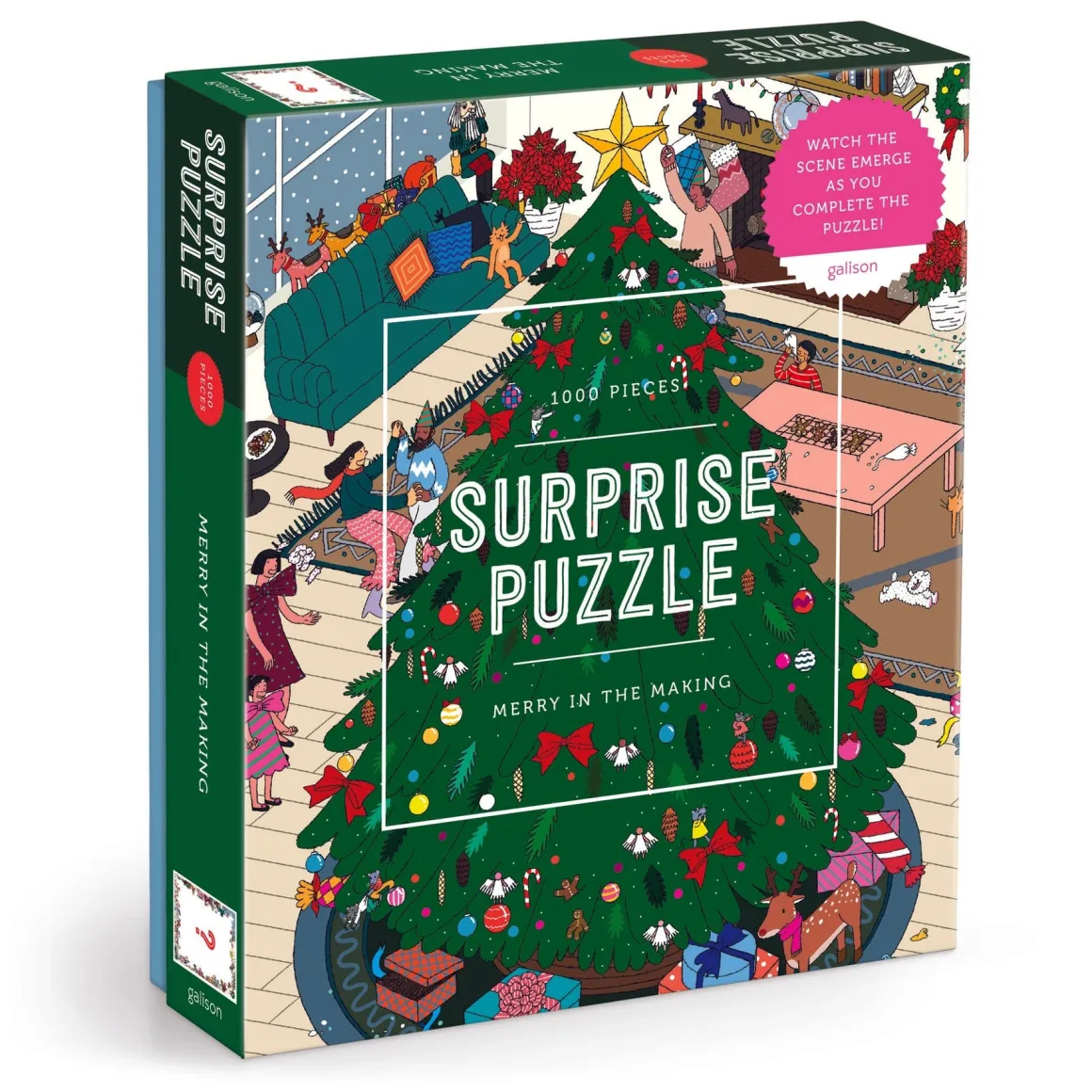 Merry In The Making 1000 Piece Surprise Puzzle