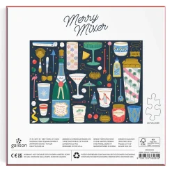 Merry Mixer 1000 Piece Foil Puzzle