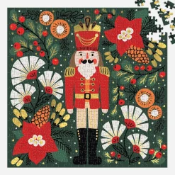 Merry Nutcracker 500 Piece Foil Puzzle