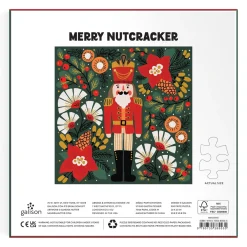 Merry Nutcracker 500 Piece Foil Puzzle